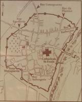 Perigueux - Plan medieval